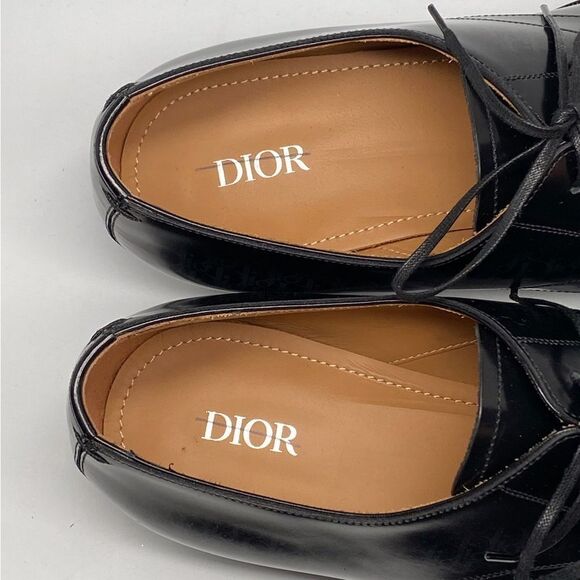 Dior Timeless Derby Shoe with Gray and Black Dior Oblique Gradient size 42 main image 7